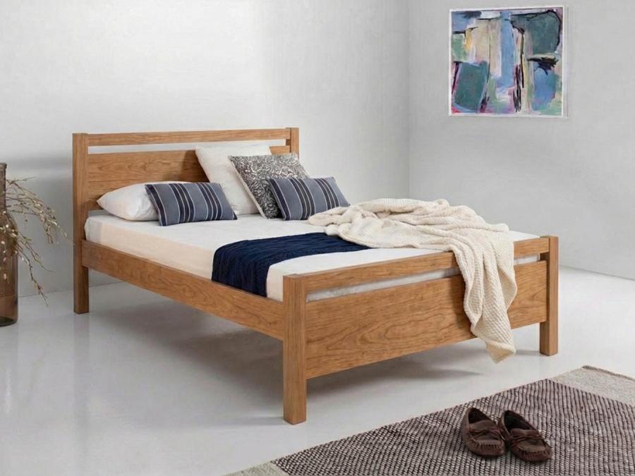cambridge bed solid cherry