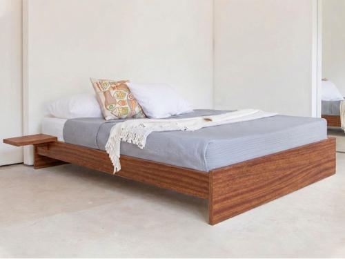 Enkel Bed (No Headboard) Sapele