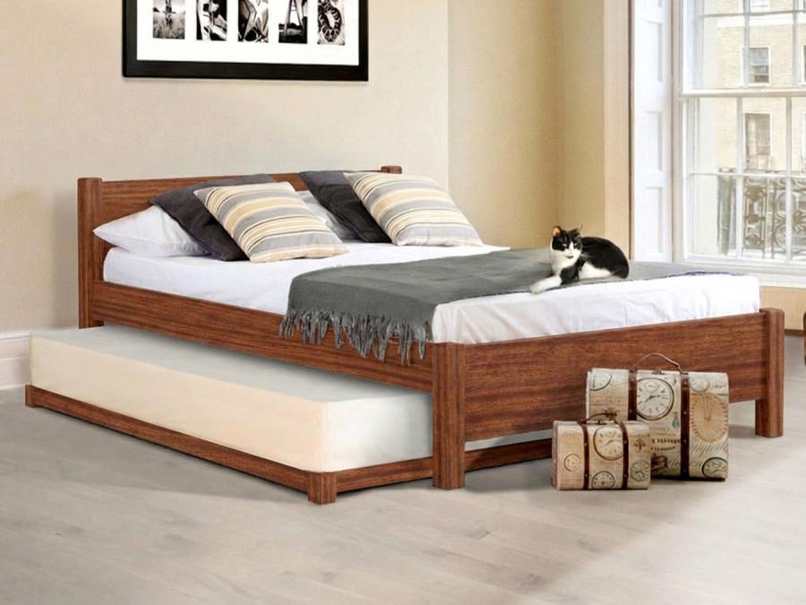 Guest Bed With London Sapele