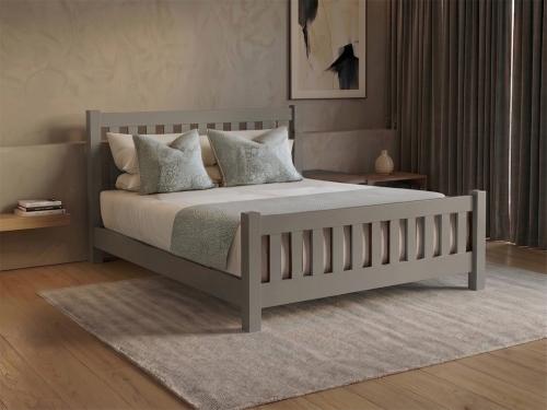 gray low bradgate bed by get laid beds