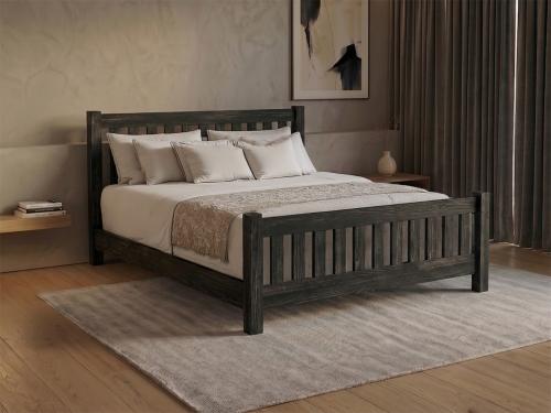 black low bradgate bed by get laid beds