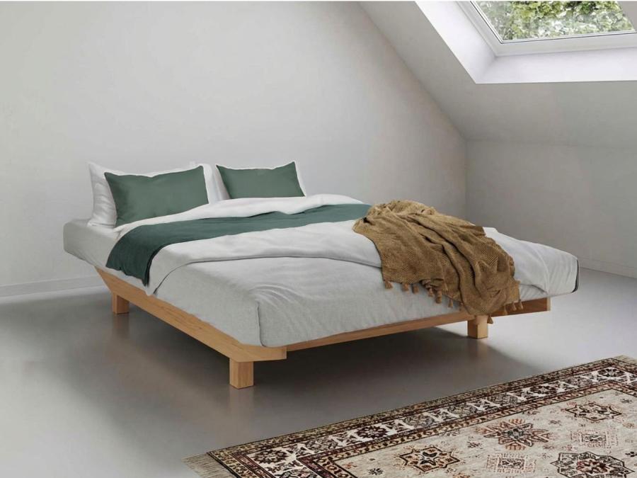 Shoreditch Bed (Space Saver / No Headboard) Beech