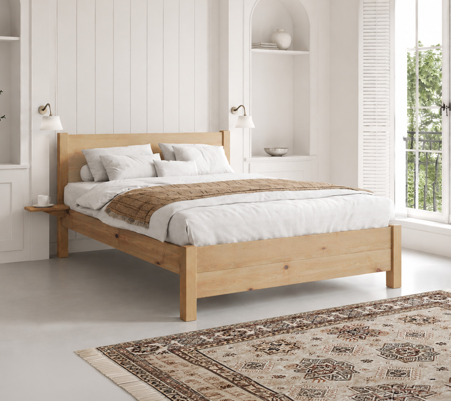 white bedroom ideas architectural details